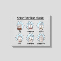 RICK AND MORTY™ | Rick's Moods Canvas Print
