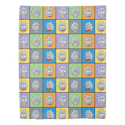 RICK AND MORTY  Ricks Moods Duvet Cover