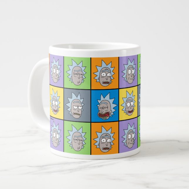 RICK AND MORTY™ | Rick's Moods Giant Coffee Mug (Front Left)