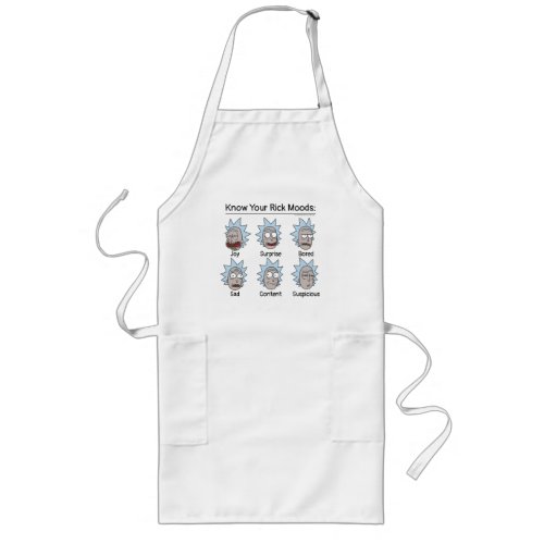 RICK AND MORTY  Ricks Moods Long Apron