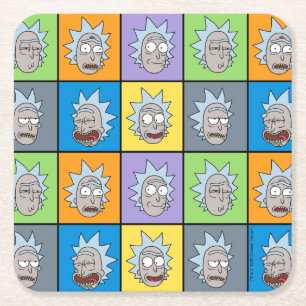 RICK AND MORTY™ Rick's Moods Square Paper Coaster