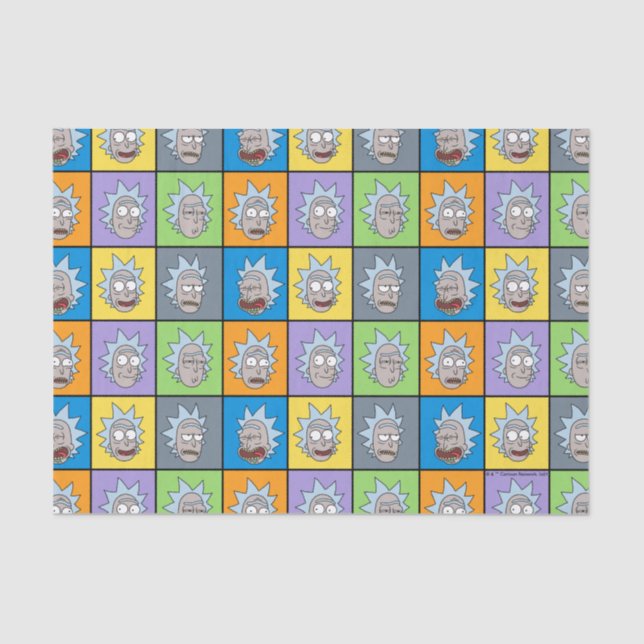 RICK AND MORTY™ | Rick's Moods Tissue Paper (Front)