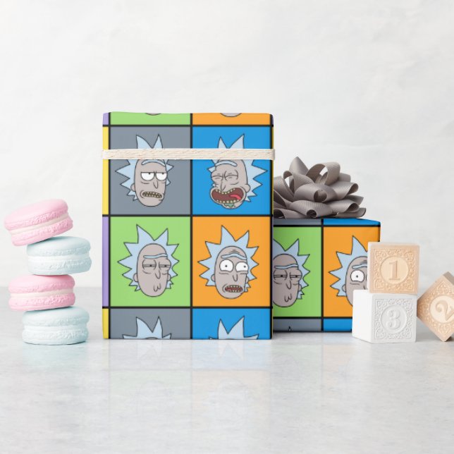 RICK AND MORTY™ | Rick's Moods Wrapping Paper (Baby Shower)