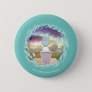 Rick and Morty Buttons - 144 Piece Bucket