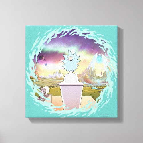 RICK AND MORTY  Ricks Private Place Canvas Print
