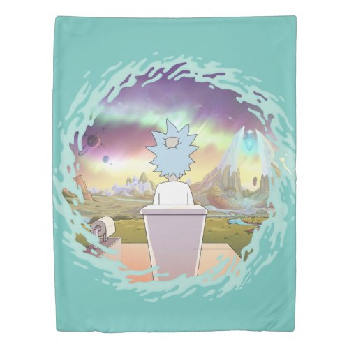 RICK AND MORTY  Ricks Private Place Duvet Cover