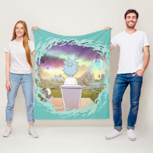 RICK AND MORTY™ Rick's Private Place Fleece Blanket