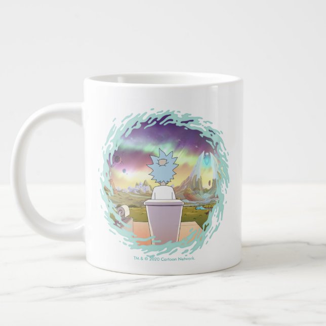 RICK AND MORTY™ | Rick's Private Place Giant Coffee Mug (Left)