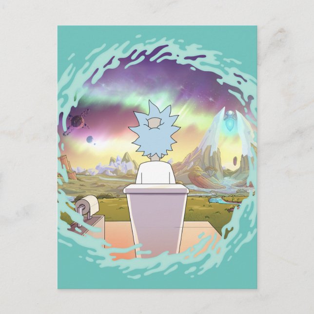 RICK AND MORTY™ | Rick's Private Place Invitation Postcard (Front)