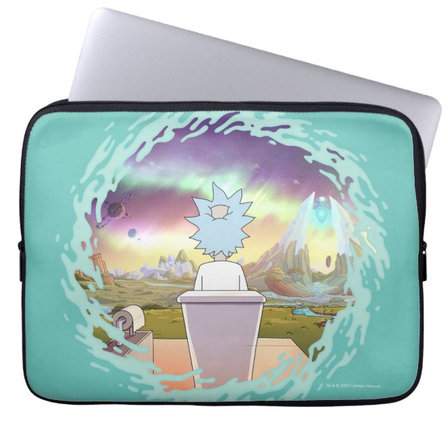 RICK AND MORTY™ | Rick's Private Place Laptop Sleeve (Front)