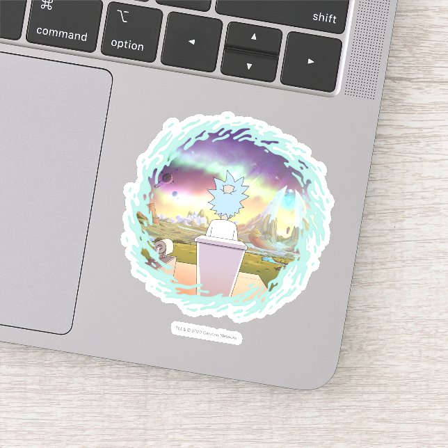 RICK AND MORTY™ | Rick's Private Place Sticker (Detail)