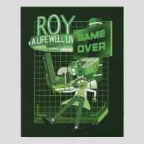 RICK AND MORTY™ | Roy A Life Well Lived Faux Canvas Print