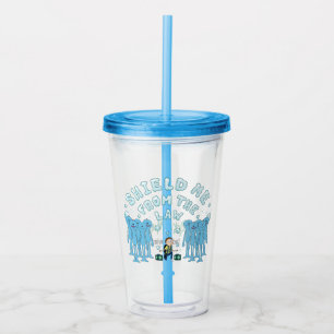 RICK AND MORTY™ Shield Me From The Law Acrylic Tumbler
