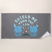 RICK AND MORTY™ | Shield Me From The Law Beach Towel
