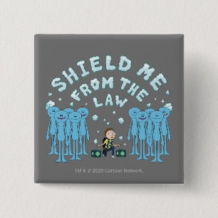 RICK AND MORTY™ Shield Me From The Law Button