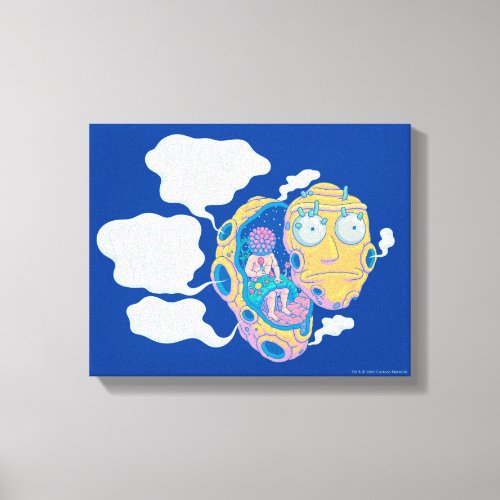 RICK AND MORTY  SHOW ME WHAT YOU GOT CANVAS PRINT