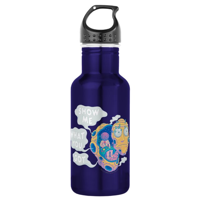 RICK AND MORTY™ | SHOW ME WHAT YOU GOT STAINLESS STEEL WATER BOTTLE (Front)