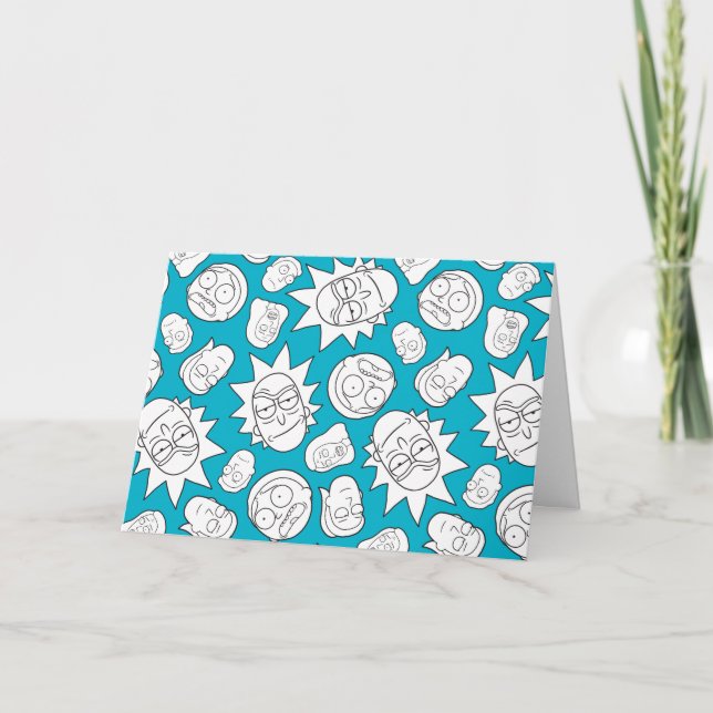 RICK AND MORTY™ | Smith Family Head Pattern Card (Front)