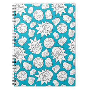 RICK AND MORTY™ Smith Family Head Pattern Notebook