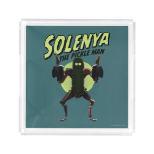 RICK AND MORTY™ Solenya - The Pickle Man Acrylic Tray