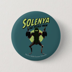 RICK AND MORTY™   Solenya - The Pickle Man Button
