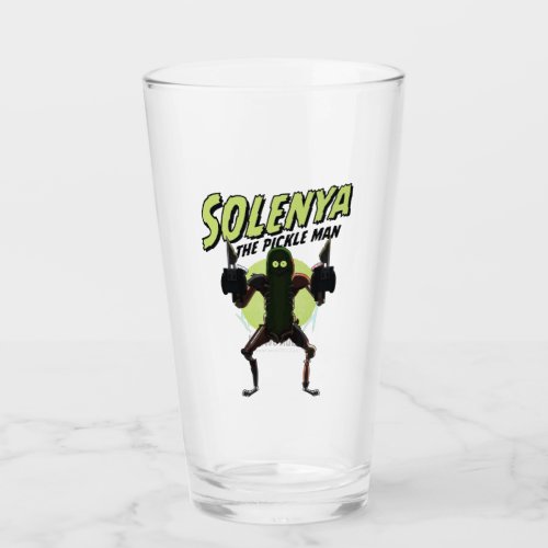RICK AND MORTY  Solenya _ The Pickle Man Glass