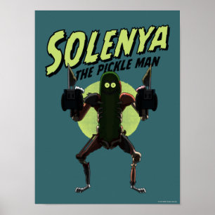 RICK AND MORTY™   Solenya - The Pickle Man Poster