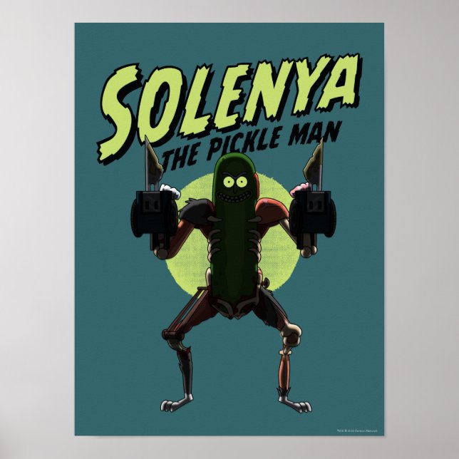 RICK AND MORTY™ | Solenya - The Pickle Man Poster (Front)