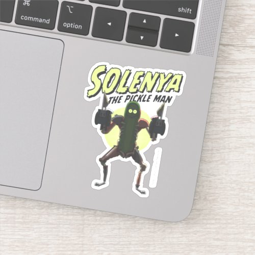 RICK AND MORTY  Solenya _ The Pickle Man Sticker