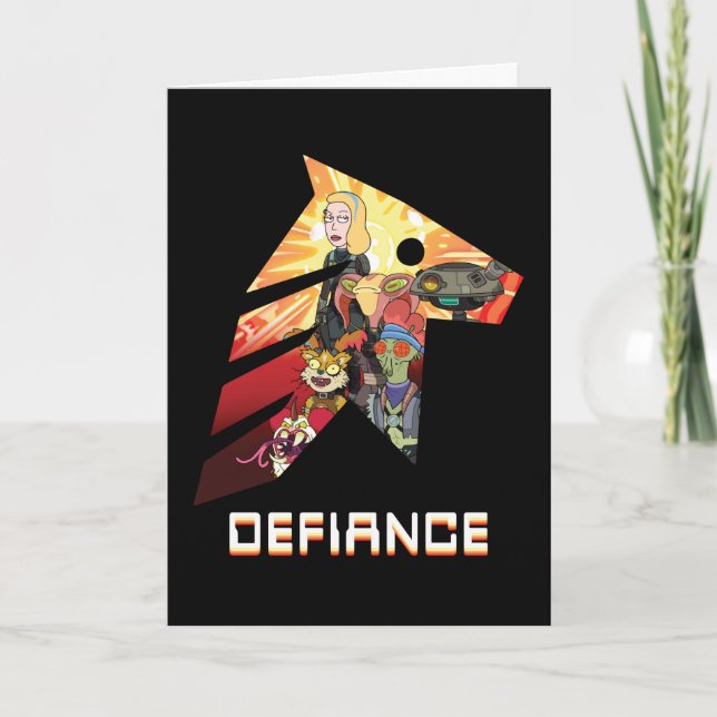 RICK AND MORTY™ | Space Beth Defiance Crew Card (Front)