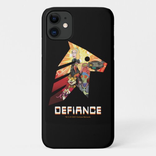 RICK AND MORTY  Space Beth Defiance Crew iPhone 11 Case