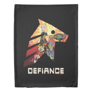 RICK AND MORTY™ Space Beth Defiance Crew Duvet Cover