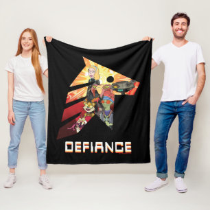 RICK AND MORTY™ Space Beth Defiance Crew Fleece Blanket