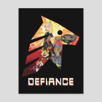 RICK AND MORTY™ | Space Beth Defiance Crew Invitation Postcard