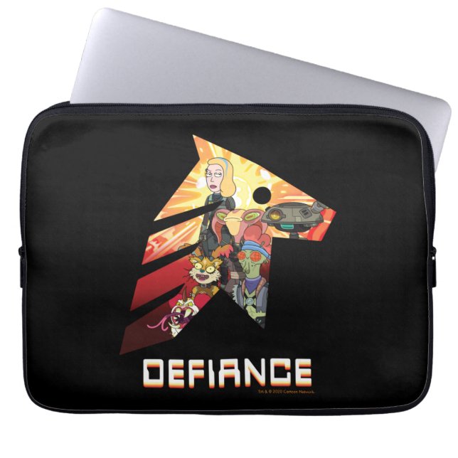 RICK AND MORTY™ | Space Beth Defiance Crew Laptop Sleeve (Front)