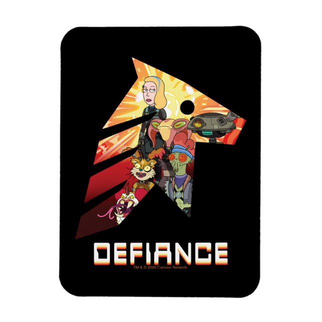 RICK AND MORTY™ | Space Beth Defiance Crew Magnet (Vertical)