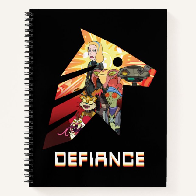 RICK AND MORTY™ | Space Beth Defiance Crew Notebook (Front)