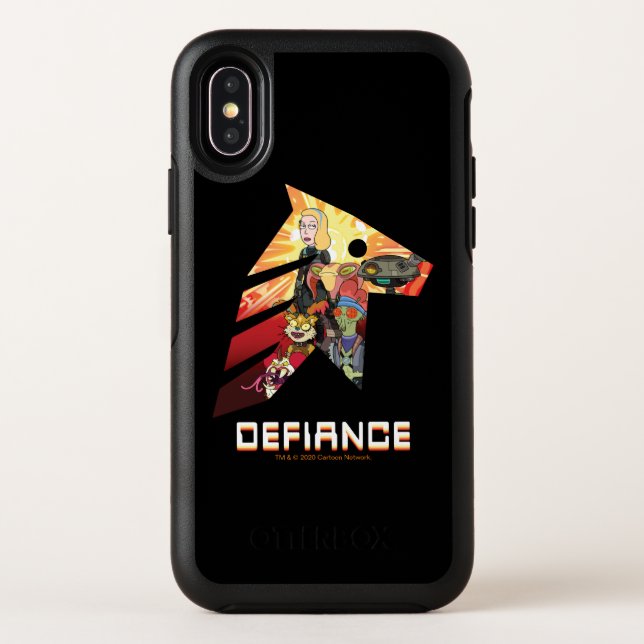 RICK AND MORTY™ | Space Beth Defiance Crew Otterbox iPhone Case (Back)