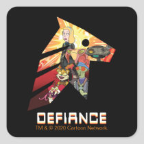 RICK AND MORTY™ | Space Beth Defiance Crew Square Sticker