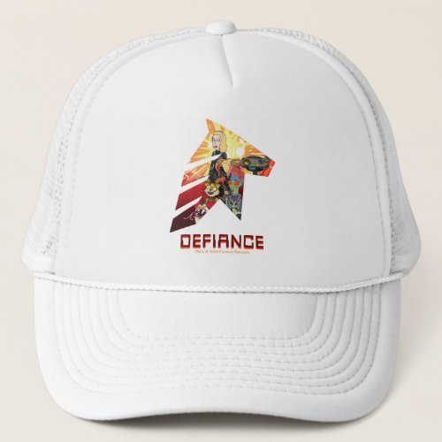 RICK AND MORTY  Space Beth Defiance Crew Trucker Hat