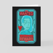 RICK AND MORTY™ | Space Beth Wanted Poster Card