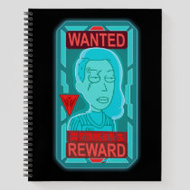 RICK AND MORTY™ | Space Beth Wanted Poster Notebook