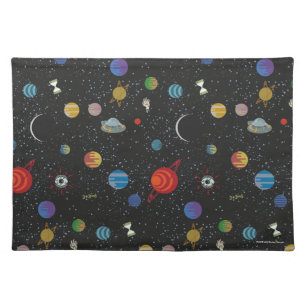 RICK AND MORTY™ Space Pattern Cloth Placemat