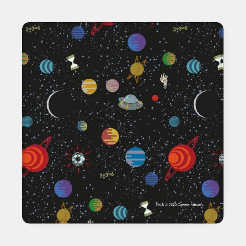 RICK AND MORTY  Space Pattern Coaster Set