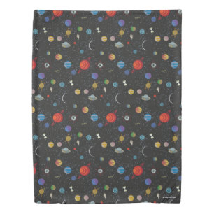 RICK AND MORTY™ Space Pattern Duvet Cover