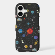 RICK AND MORTY™ | Space Pattern iPhone 17 Case