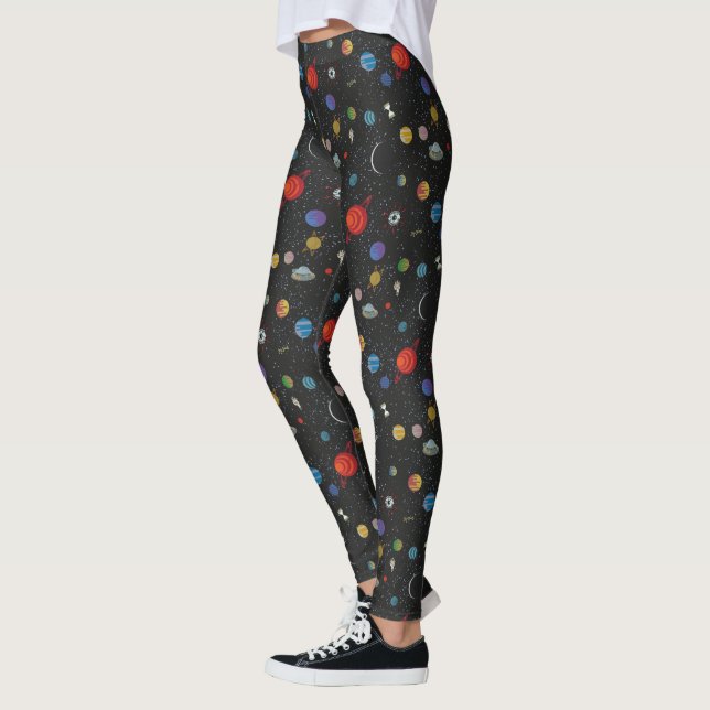 RICK AND MORTY™ | Space Pattern Leggings (Left)