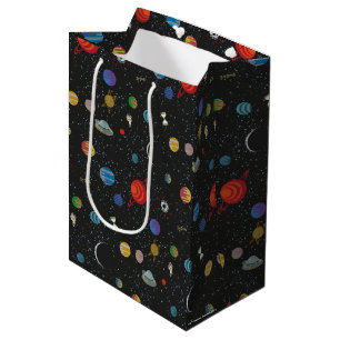 RICK AND MORTY™ Space Pattern Medium Gift Bag