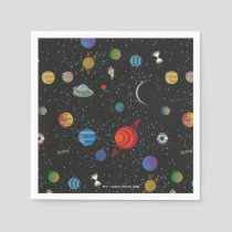 RICK AND MORTY™ | Space Pattern Napkins
