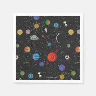 RICK AND MORTY™ Space Pattern Napkins